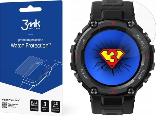 3MK Watch Protection, Amazfit T-Rex Pro, 1 styck