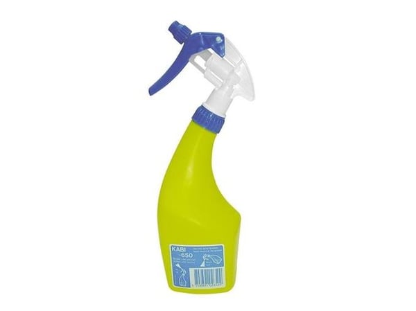 Kabi sprayflasker 0,65L gulproduceret i kemikalieresistente materialer