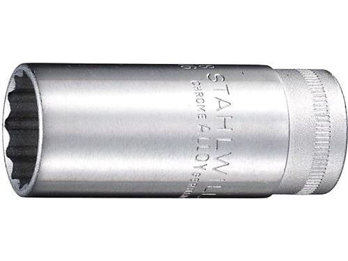 STAHLWILLE 02420024, Stikkontakt, Kromfarget, DIN EN 3709, 45 g