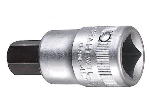 STAHLWILLE 59 19, Stikkontakt, 3/4", Metrisk, 1 hoder, 19 mm, Kromfarget