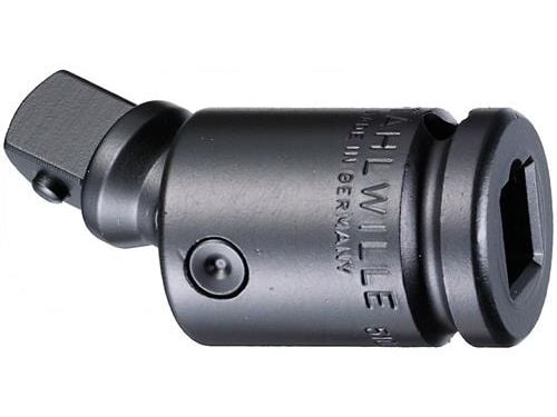 STAHLWILLE 510 IMP, Sett, Stikkontaktadapter, Stål, Krom, 12,5 mm, 52 mm