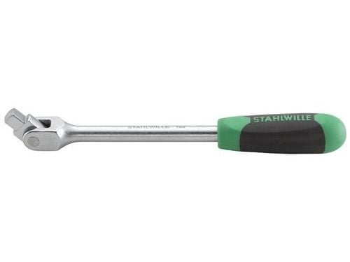 STAHLWILLE 403-2K 11061010 Impugnatura porta bussola snodata Impronta cacciavite 1/4 6.3 mm