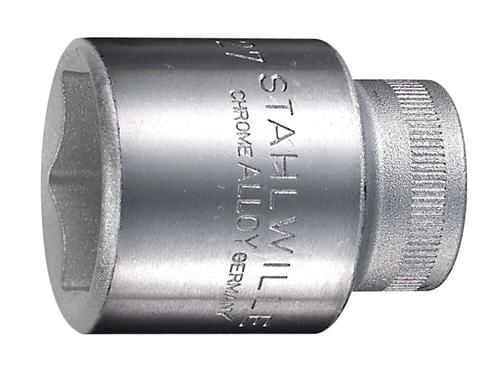 STAHLWILLE 03030023, Stikkontakt, 1/2", Metrisk, 1 hoder, 23 mm