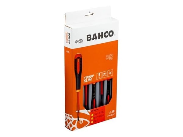 Bahco BE-9881SL, 365 mm, 175 mm, 38 mm, 450 g, Sort, Rød, Grå