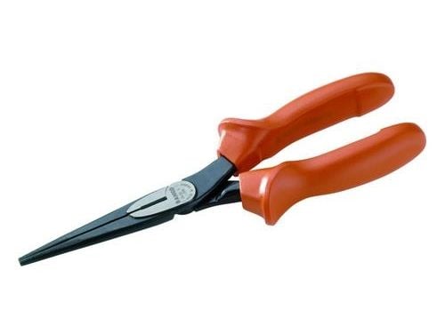 Bahco 1000V spisstang, lang, isolerte håndtak, 1,7 cm, 7,2 cm, 9 mm, Stål, Plast, Oransje