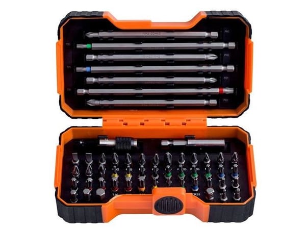 Bahco-bittisarja 1/4" 54 kpl LIGE-PH-PZ-TX-TX-TX reiällä-HEX