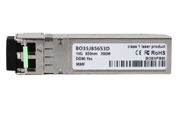 BlueOptics J9150A-BO, Fiberoptikk, 10000 Mbps, SFP+, LC, 300 m, 850 nm