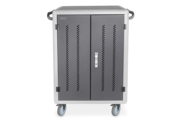 DIGITUS DN-45005 - Vogn (synkronisering, lading og UV-rensing) - for 30 nettbrett / notebook-er - mobil - låsbar - kaldvalset stål, høyfast alumini...