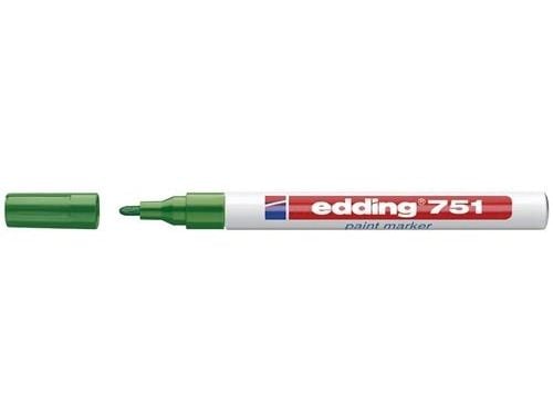 Färgmärke Edding 751 grön (st.)