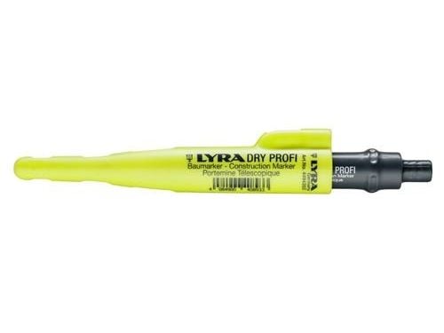 Lyra Dry Profi dybhulspen - m/tryk fremføring,blyantspidser i holder