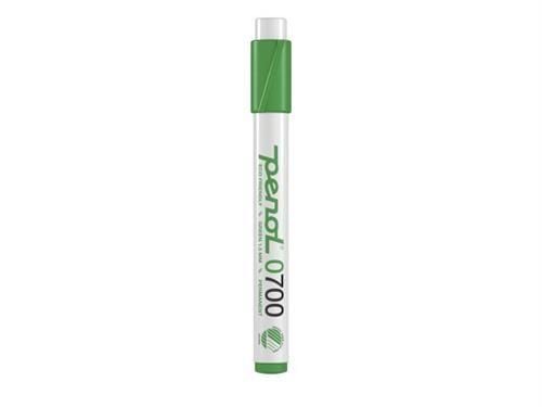 Permanent marker, Penol 0700, 1,5 mm, grøn, pakke a 10 stk