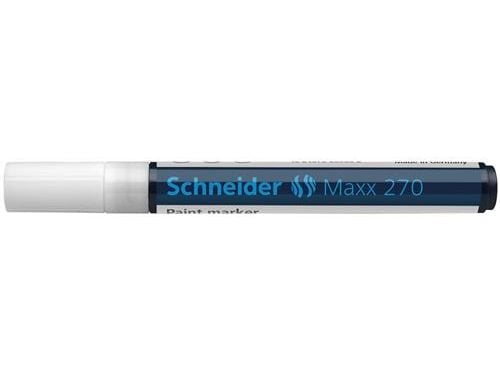 Schneider Maxx 270 - Markør - hvit - alkoholbasert blekk - 1-3 mm