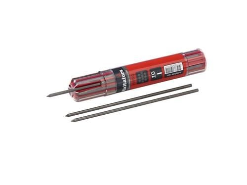 Dybhulsmarkør dry refill - Pakke med 10 grafit stifter , Hultafors 650110