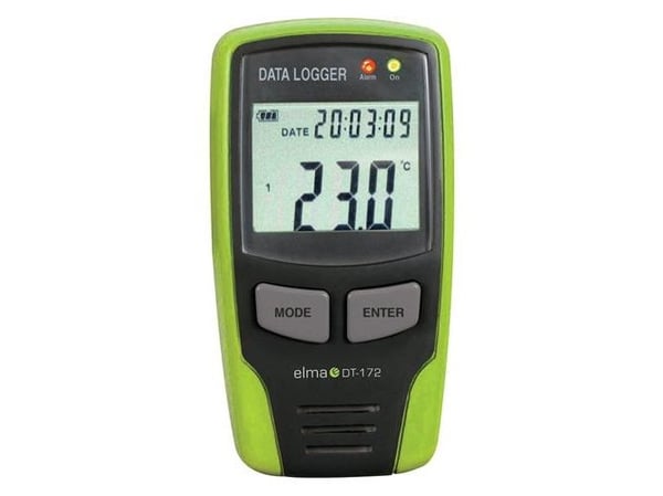 USB-datalogger Elma DT172 med display