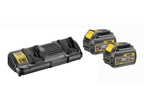 DeWALT DCB132T2-QW, Akku- ja laturisetti, Litiumioni (Li-Ion), 4 ah, 18 V, DeWalt, Musta, Keltainen