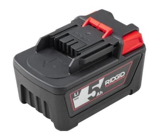 RIDGID 18V LI-LON BATTERI 18V 5,0 AMP MED BATTERISTATUS