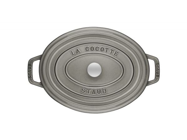 Staub Cocotte, Grå, Støpejern, 27 cm, 5 kg