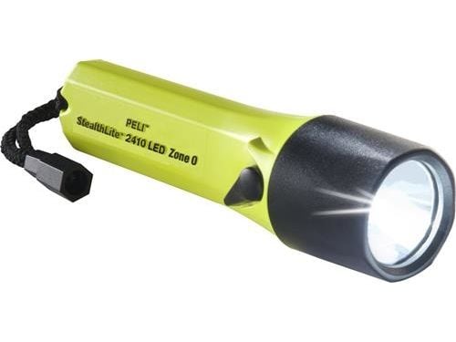 Peli 2410Z0 StealthLite, Lommelykt, Sort, Gult, Polykarbonat (PC), Knapper, IPX7, LED