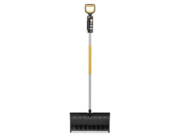 Fiskars 1057179, Snøskuffe, Metall, Sort, Oransje, Ergonomisk, 53 cm, 1,52 kg