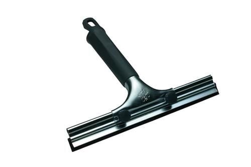 Vinduesskraber, Vikan, 25x20x4cm, sort, galvaniseret stål/PP/gummi