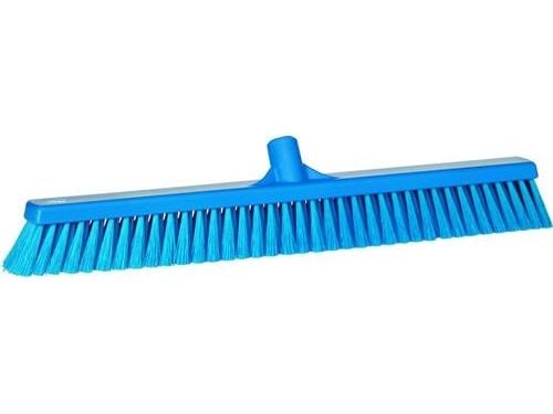 Feiekost, Vikan, blå, polyester/PP/rustfritt stål, 61 cm, myk