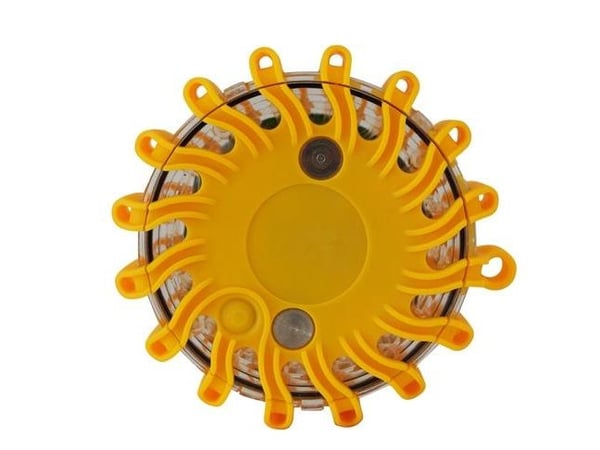 ZMARTGEAR Advarselslys Genopladelig Gul