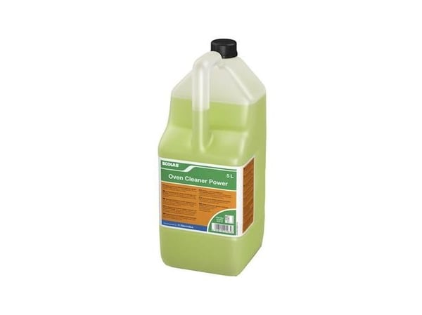 ECOLAB Oven Cleaner Power - Rengjøringsmiddel/fettfjerner - væske - jerrykanne - 5 L - profesjonell - konsentrert