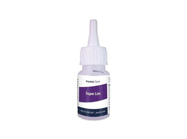 PURENO Super lim 20ml. Er velegnet til hurtig limning af forskellige metaller, plastik, glas m.m.