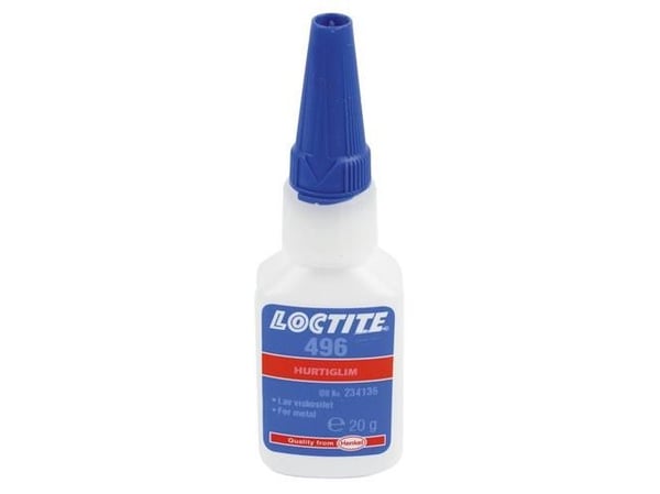 Hurtiglim 496 cyanoacrylate 20g