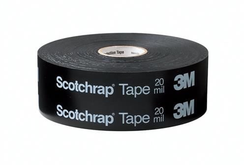 3M Scotchrap vejrbestandig korrosionsskyddande band 50 sort 50mmx30,5mx0,25mm
