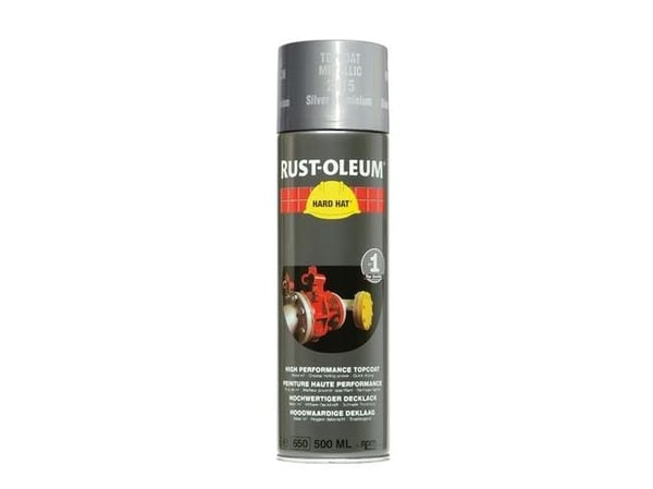 Sprayfärg silver blank alu 500 ml