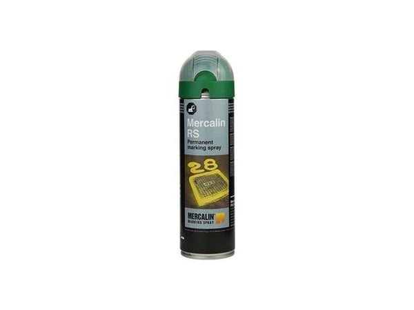 MERCALIN mærkespray RS 500 ml. GRØN - 1859110