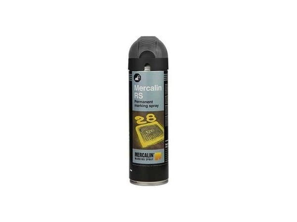 Mercalin® RS mærkespray 500 ml, sort Mercalin® RS mærkespray 500 ml, sort