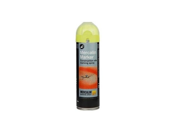 MERCALIN merke spray FLUO 500 ml. GUL - 1859115