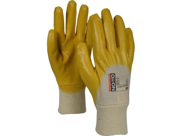 Arbejdshandske NBR Supreme 8601 gul 10