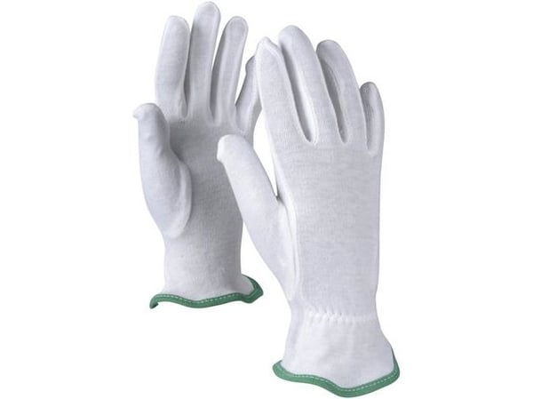 Työkäsineet, OX-ON® Knitted Basic 13004, valkoinen, koko 10