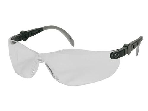 Eyewear sikkerhedsbrille klar - Space Comfort, 99,9% UV-beskyttelse, justerbare stænger