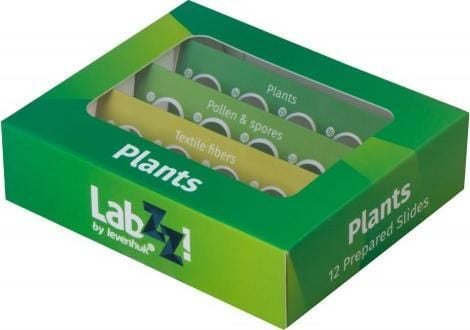 Levenhuk LabZZ P12 preparerte objektglass – planter sett