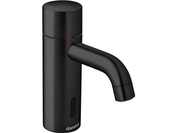 Damixa Silhouet Touchless - Mat sort. HV-armatur Small. Berøringsfrit til privat