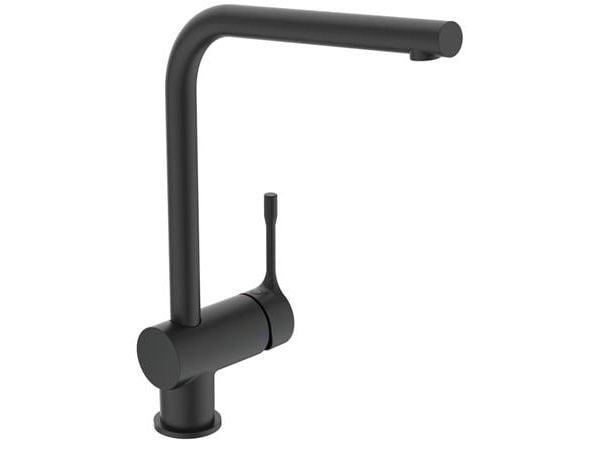 Ideal Standard Ceralook - Køkkenarmatur L-tud vandps. Click 50% Silk Black