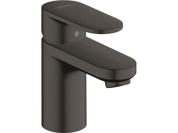 hansGrohe Vernis Blend 1-grebs håndvaskarmatur 70, med løft-op bundventil, mat sort