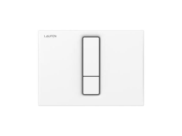 Laufen LIS AW101 betjeningsplade med duoskyl hvid