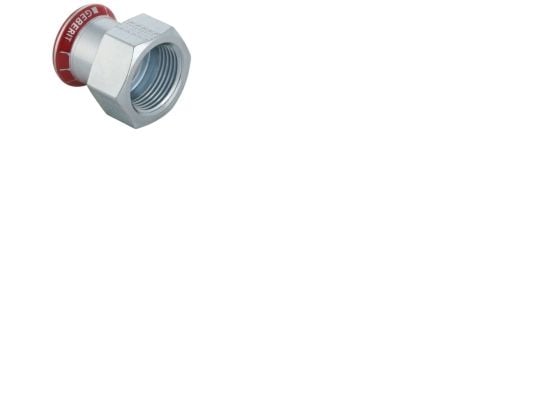 Geberit Mapress El-forzinket overgang med indvendigt gevind: d=35mm, Rp=1 1/4"