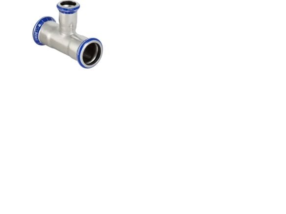 GEBERIT Tee rustfri 54-35-54 mm mapress