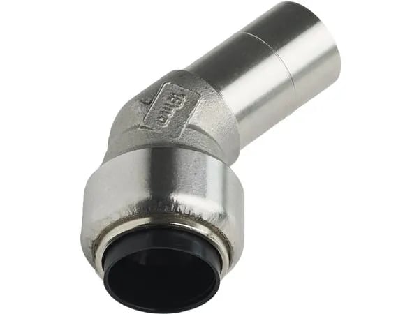 Roth Vinkel 45 Gr. 18 Mm M/N, Rustfri