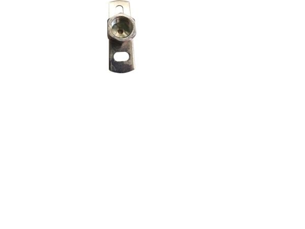 WALRAVEN Peruslaippa, jossa on esihitsattu 1/2" pistorasia80x25mm materiaali 3 mmRuostumaton teräs