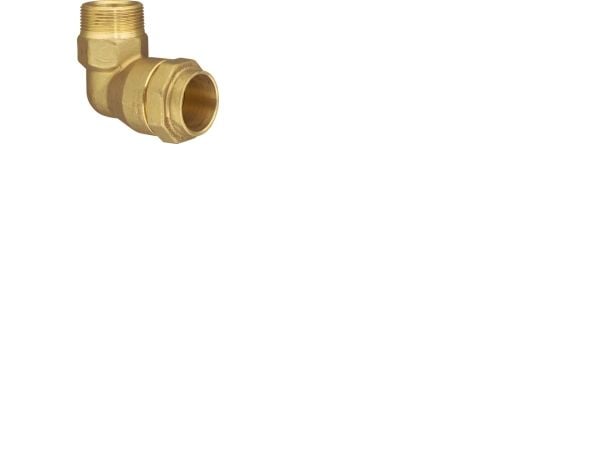 Vinkel 90° 32mm x 3/4 nippel - Isiflo