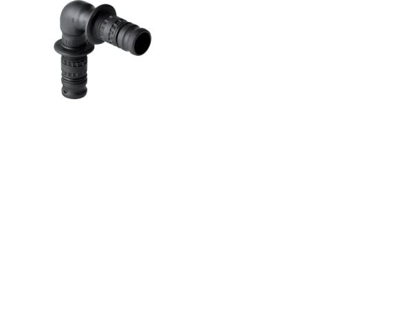 Mepla Vinkel 90gr. Ø 16 - Pvdf 621.271.00.1