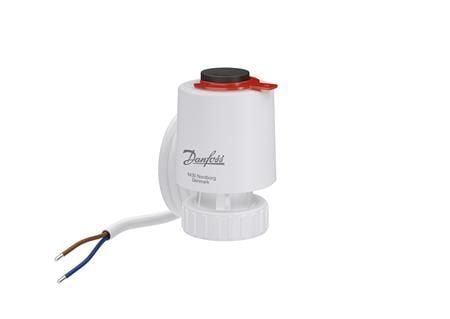 Danfoss termisk ställdon TWA-Q 230V NC med 1,2 m kabel