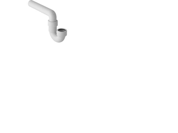 Geberit P-Vandlås 50mm - hvid 152.419.11